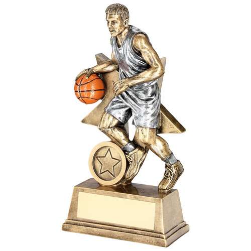 RF178 MALE BASKETBALL FIGURE TROPHY