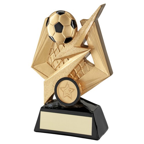 Football Gold Lightening Trophy