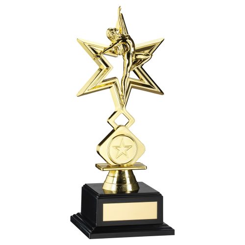Gold Star Dance/Gym Trophy