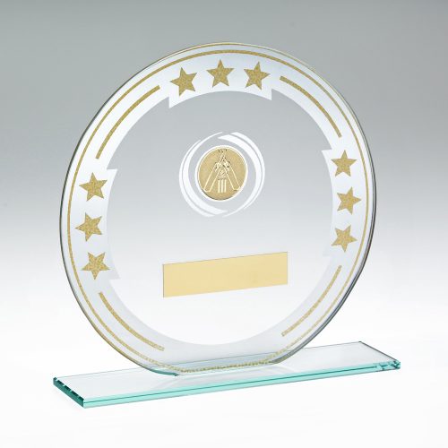 Cricket Gold Star Round Award